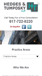 Mobile Screenshot of htlawyers.com